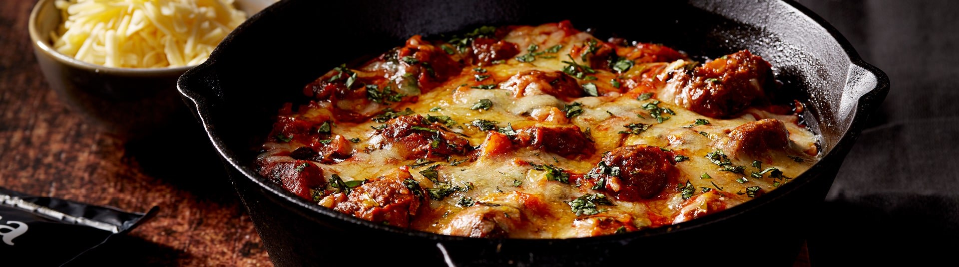 Dromona’s Easy Cheesy Baked Meatballs