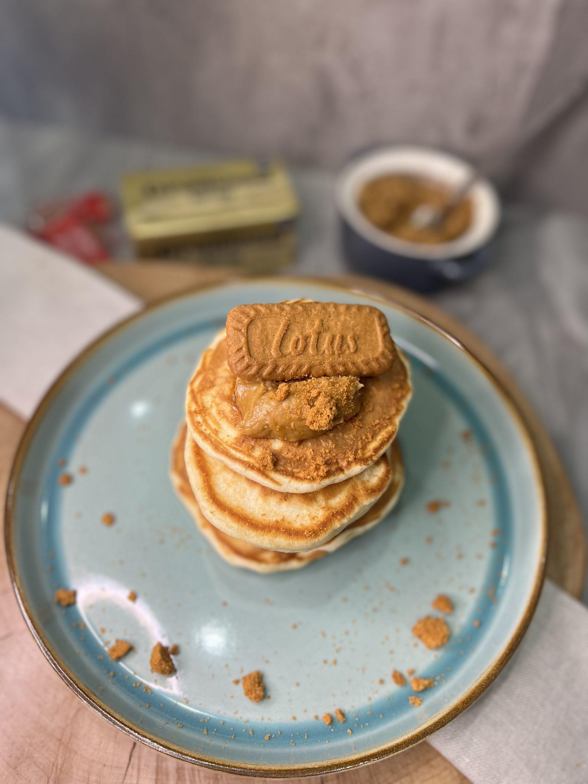 Darragh's Biscoff Butter with Pancakes