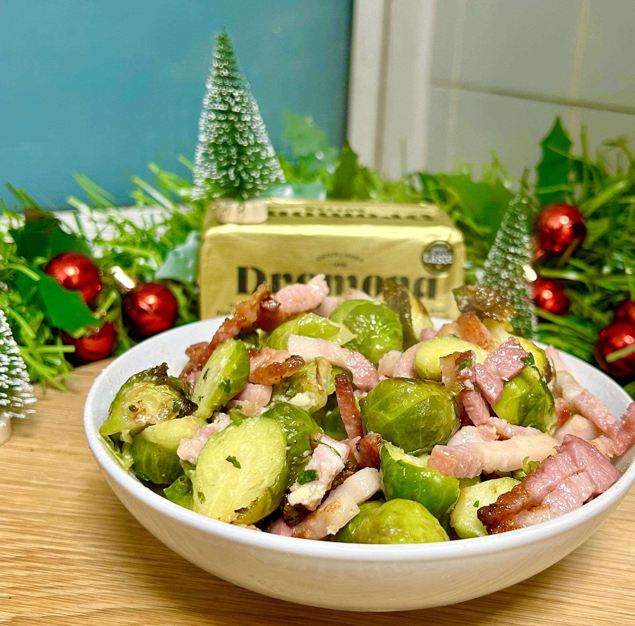 Christmas Brussels Sprouts