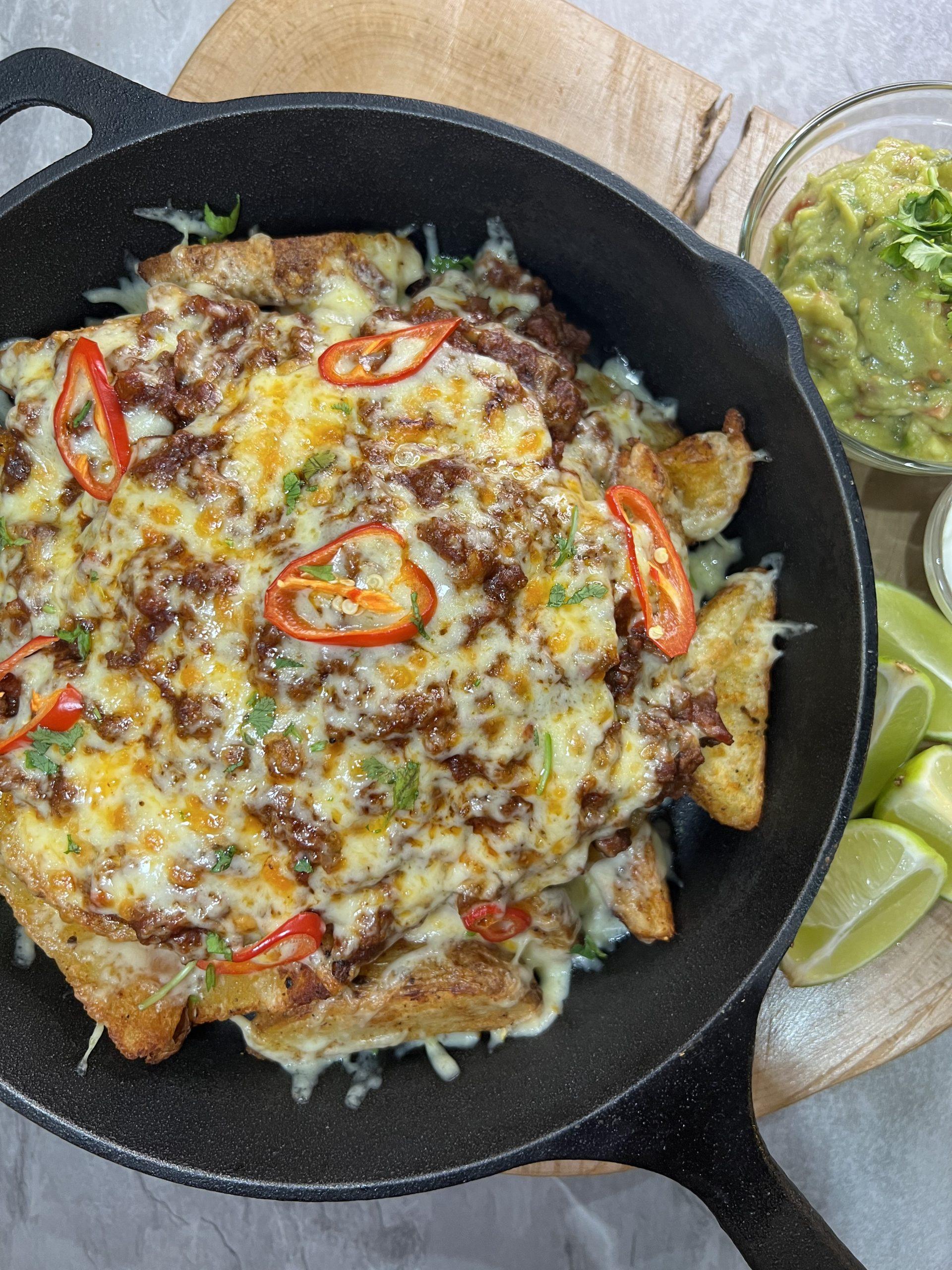 Darragh’s Cheesy Chilli Wedges