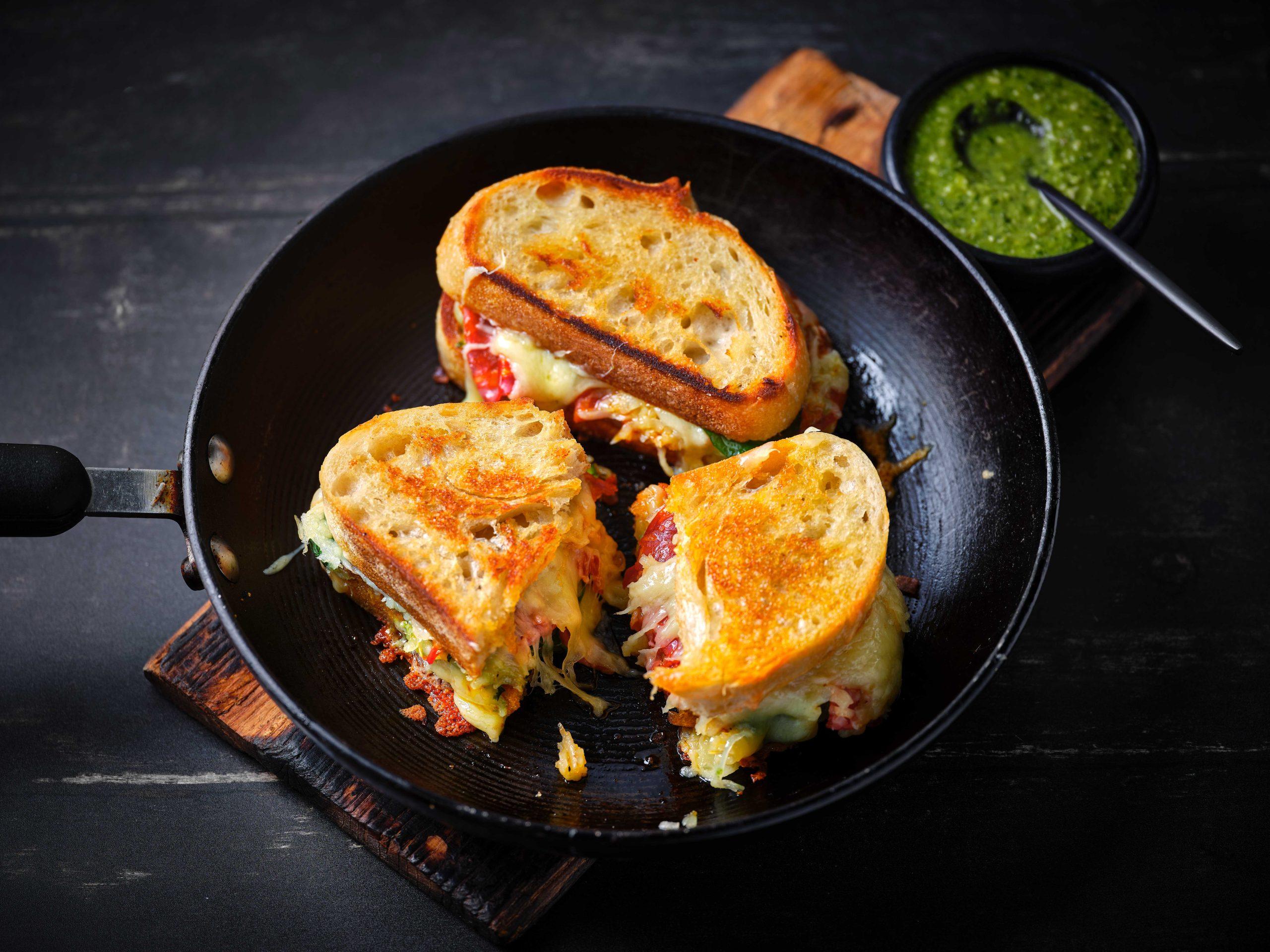 Cheese, Spinach & Chorizo