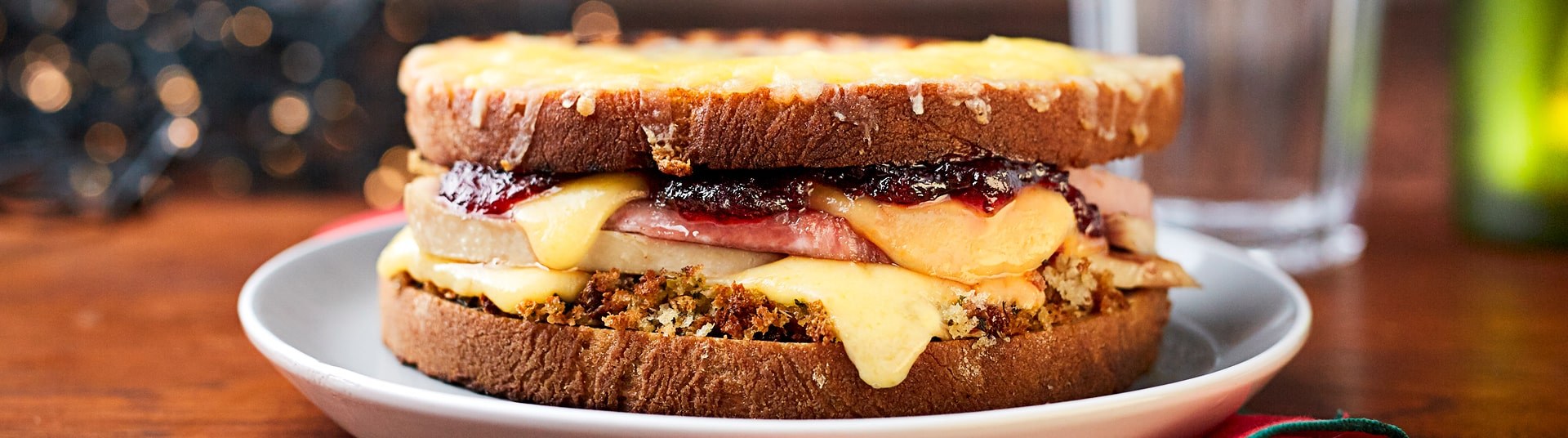 The Ultimate Leftovers Grilled Sandwich