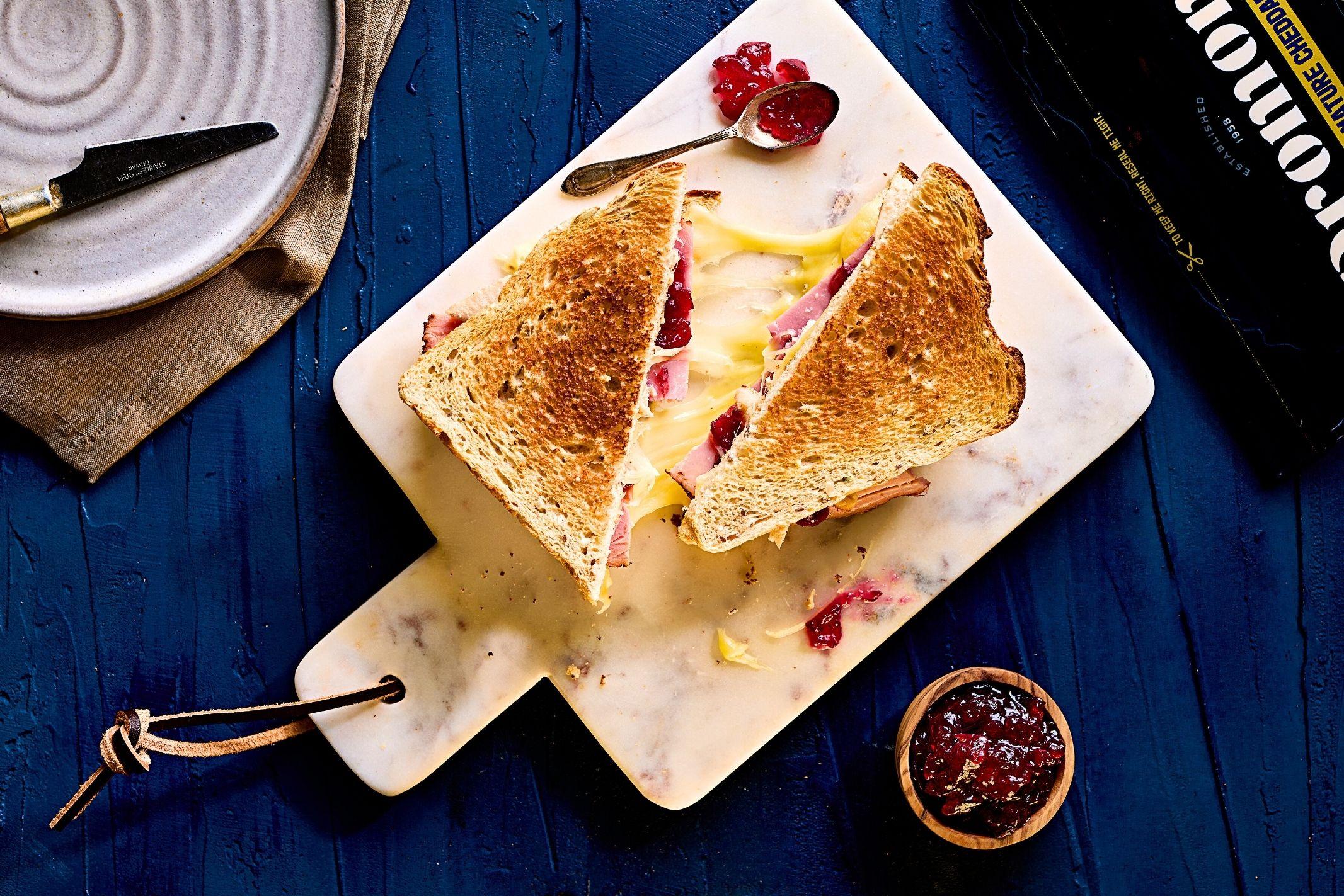 Leftover Roast Toastie