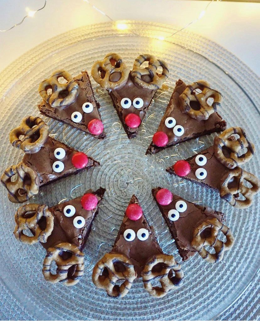 Jill’s Rudolph Brownies