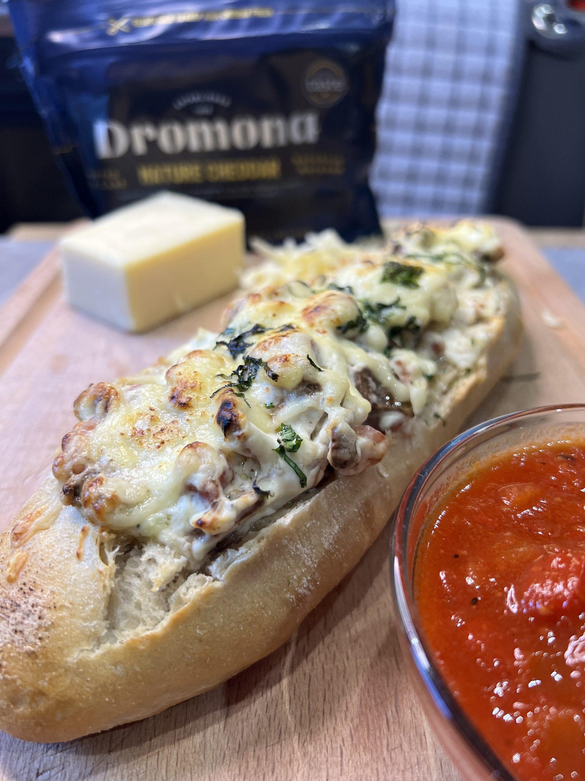 Darragh’s Bacon, Mushroom & Cheese Stuffed Sourdough