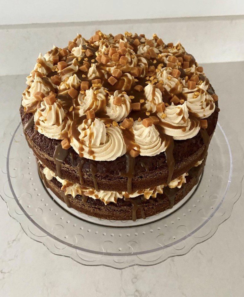 Sticky Toffee Cake by @mrs_curly_bap